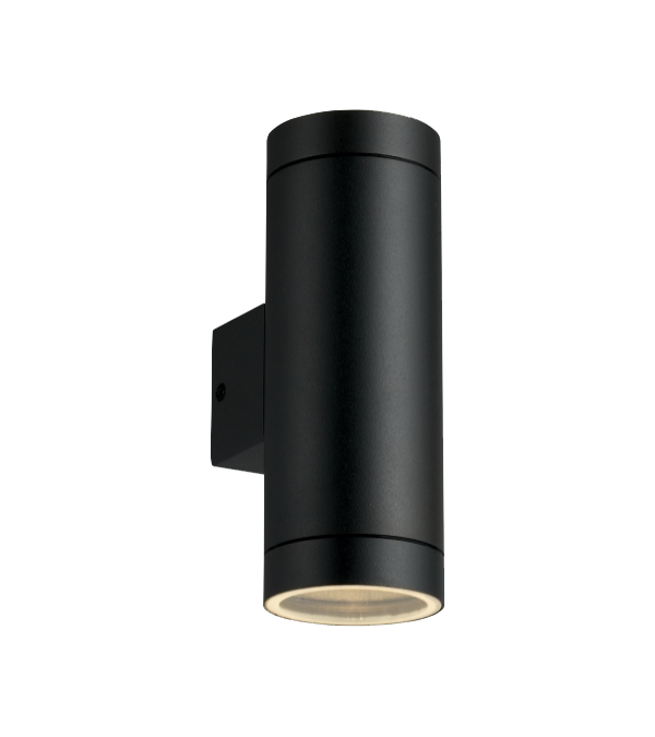 Applique bidirectionnelle en tube d'aluminium rond 75 HR60274 Applique bidirectionnelle en tube d'aluminium rond 75 HR60274