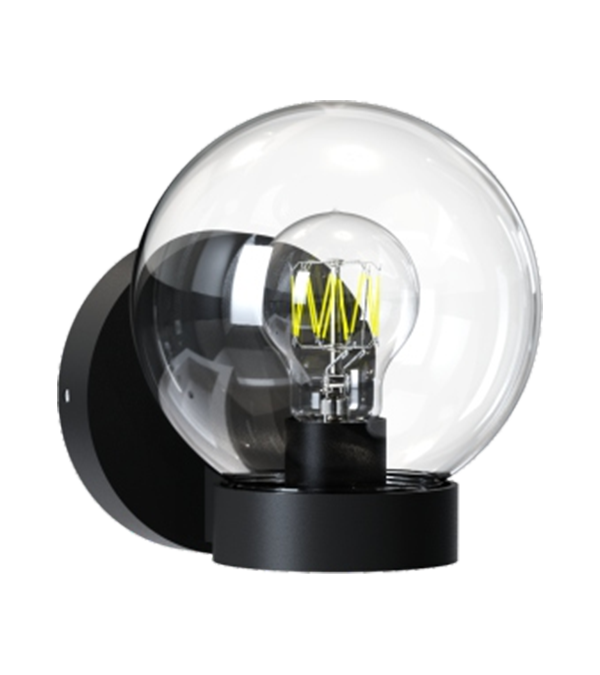 Applique ronde en verre et plastique HR60771 Applique ronde en verre et plastique HR60771