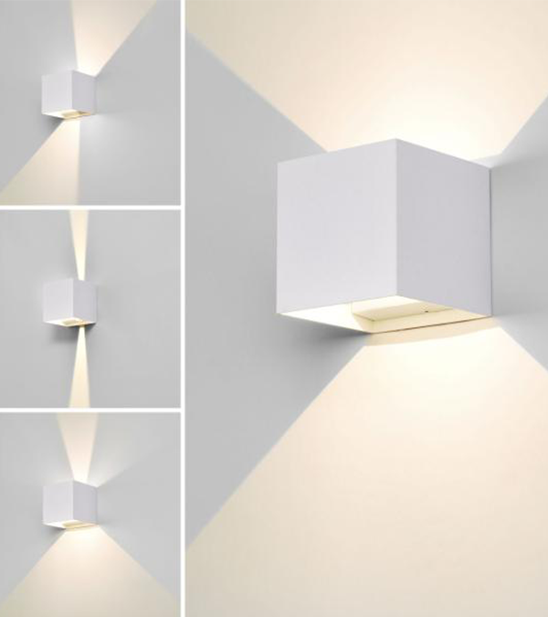Applique murale à gradation bidirectionnelle 100 LED carrées HR60432-LED Applique murale à gradation bidirectionnelle 100 LED carrées HR60432-LED