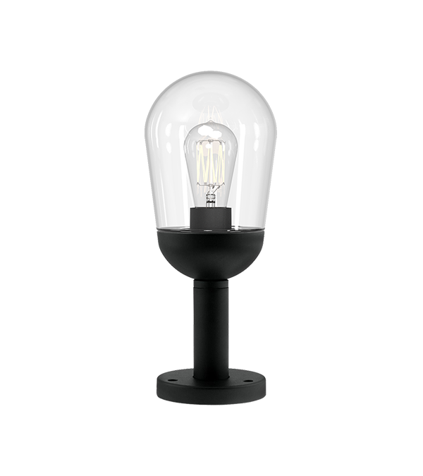 150 lampes de jardin recouvertes de verre à tête de fusée HR60111-370 150 lampes de jardin recouvertes de verre à tête de fusée HR60111-370