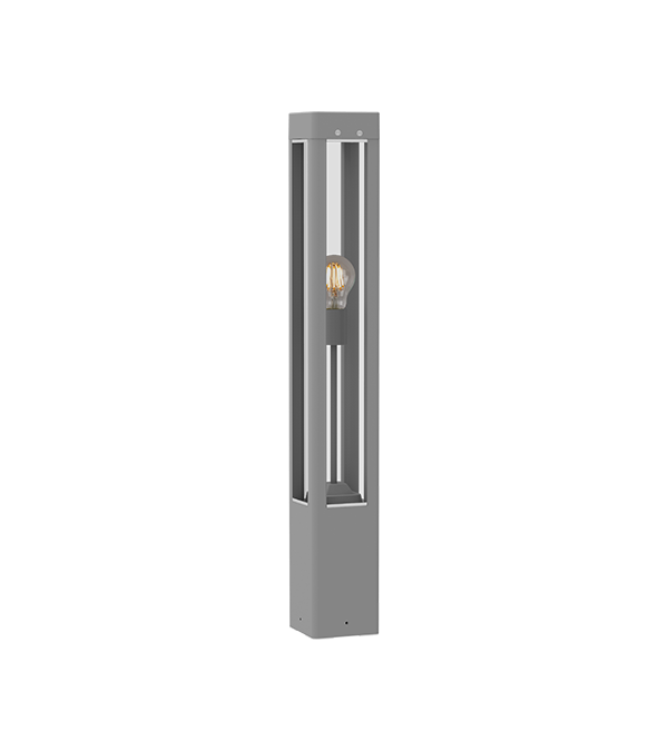 Lampe de jardin à quatre côtés en verre HR60041-800 Lampe de jardin à quatre côtés en verre HR60041-800