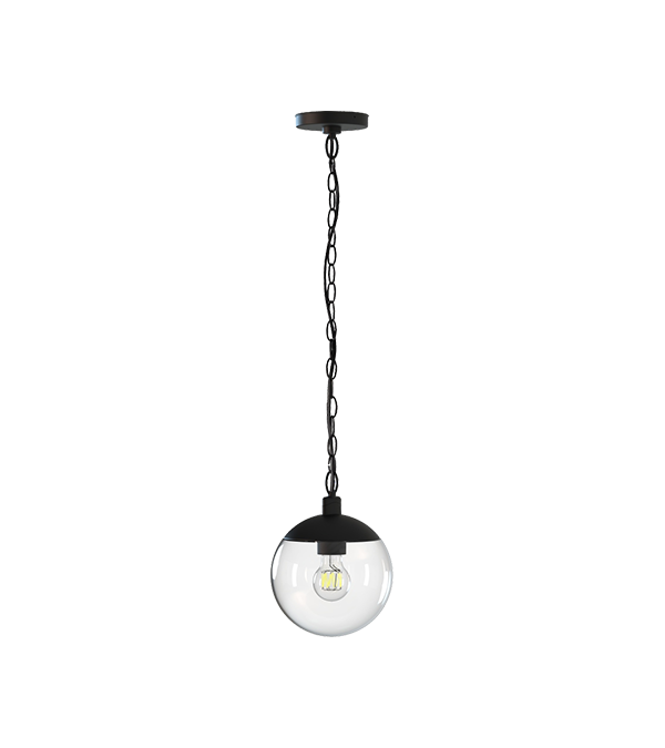Lustre rond en verre Parrot HR60675 Lustre rond en verre Parrot HR60675