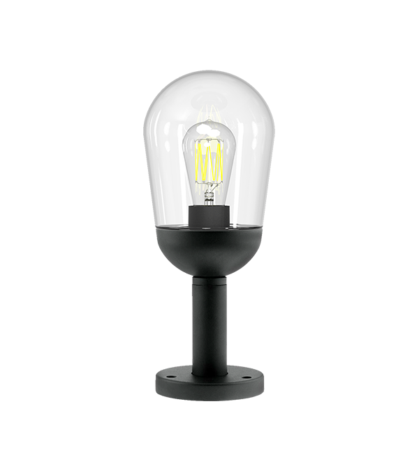 150 lampes de jardin recouvertes de verre à tête de fusée HR60111-370 150 lampes de jardin recouvertes de verre à tête de fusée HR60111-370