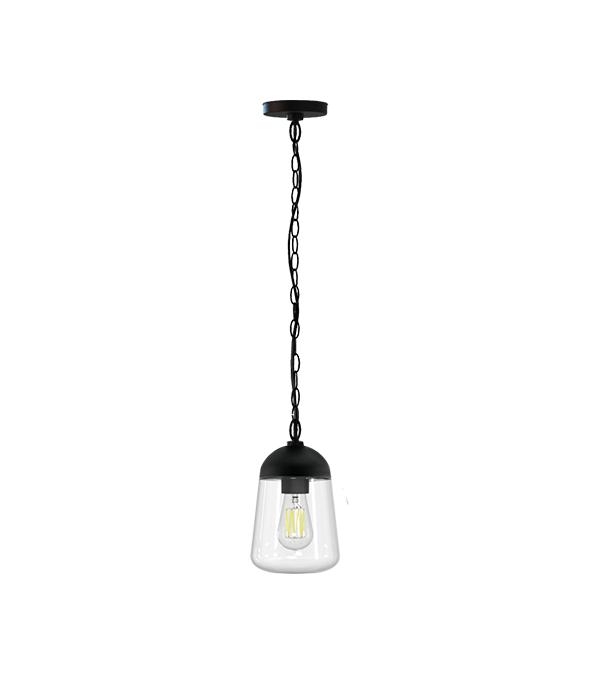 Lustre en verre pour plafond plat HR60114 Lustre en verre pour plafond plat HR60114