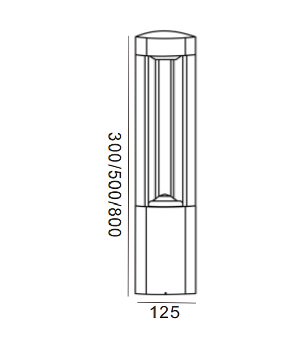 125 lampes de jardin triangulaires à LED HR60031-300-LED 125 lampes de jardin triangulaires à LED HR60031-300-LED