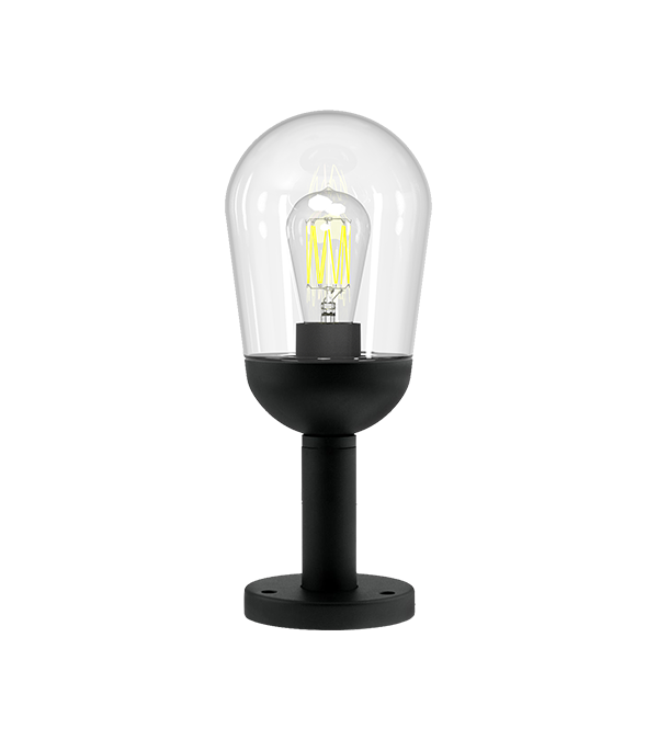 150 lampes de jardin recouvertes de verre à tête de fusée HR60111-370 150 lampes de jardin recouvertes de verre à tête de fusée HR60111-370