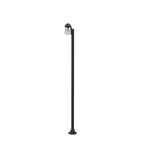 Lampe de jardin à tête plate et à tête unique HR60702 Lampe de jardin à tête plate et à tête unique HR60702