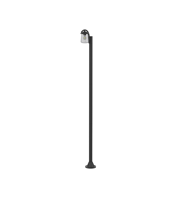 Lampe de jardin à tête plate et à tête unique HR60702 Lampe de jardin à tête plate et à tête unique HR60702