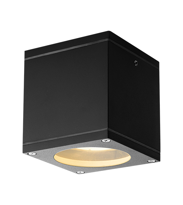 Plafonnier à angle droit en aluminium 86 GU10 HR10202 Plafonnier à angle droit en aluminium 86 GU10 HR10202