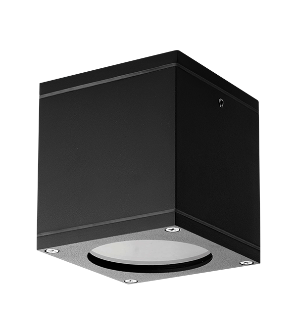 Plafonnier à angle droit en aluminium 86 GU10 HR10202 Plafonnier à angle droit en aluminium 86 GU10 HR10202