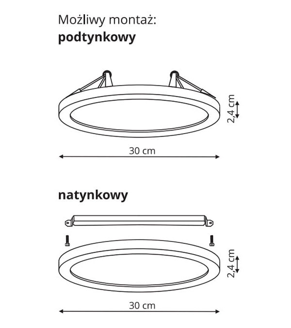 Plafonnier 330 LED HR10101 Plafonnier 330 LED HR10101