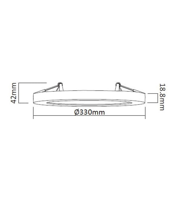 Plafonnier 330 LED HR10101 Plafonnier 330 LED HR10101