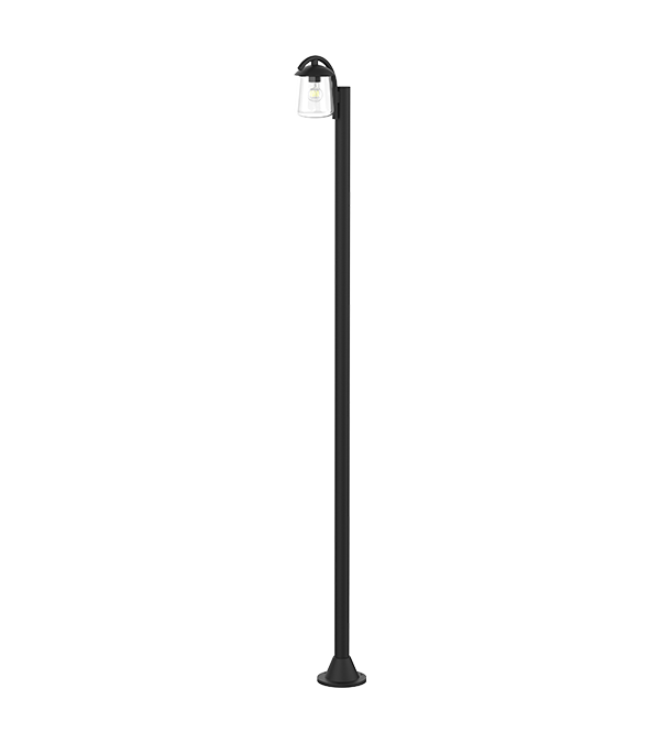 Lampe de jardin à tête plate et à tête unique HR60702